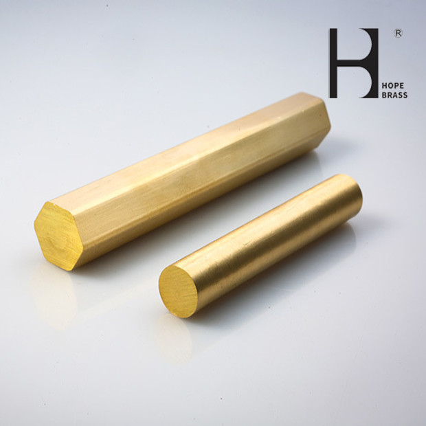 Fadeless Polished Brass Flat Bar Hbp59-1 10mm Metal Rod With Anodizing Surface
