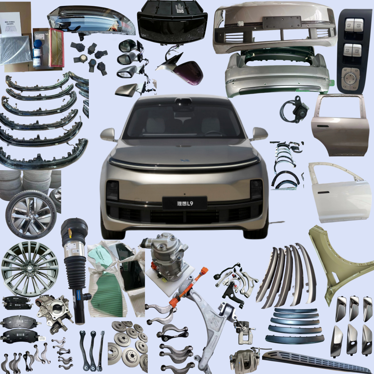 Auto Spare Parts Lixiang Li L7 L8 L9 One Accessory Full Car Accessories in Large Stock for Easily Installed and Good