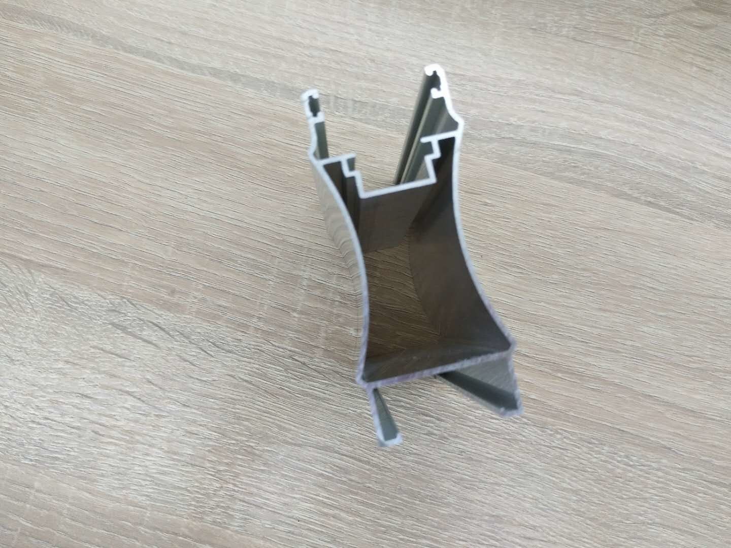 Lightweight Silver White Polished Aluminium Profile For Door And Window