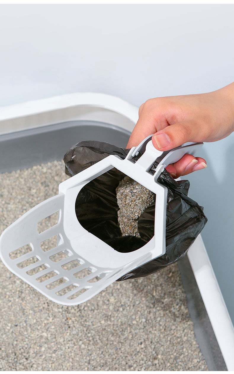 Detachable Integrated Cat Shovel Self Cleaning Integrated Litter Scoop