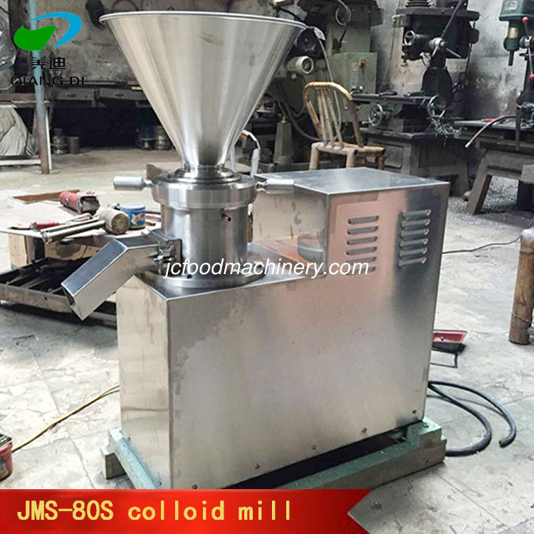 full stainless steel automatic almond butter production machine/paste grinding machine
