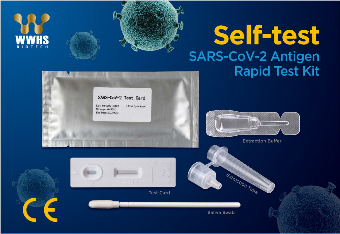 SARS Flu 19 Rapid Self test Kit CoV-19 New Nucleic Acid Extraction For Vitro Diagnostic Test