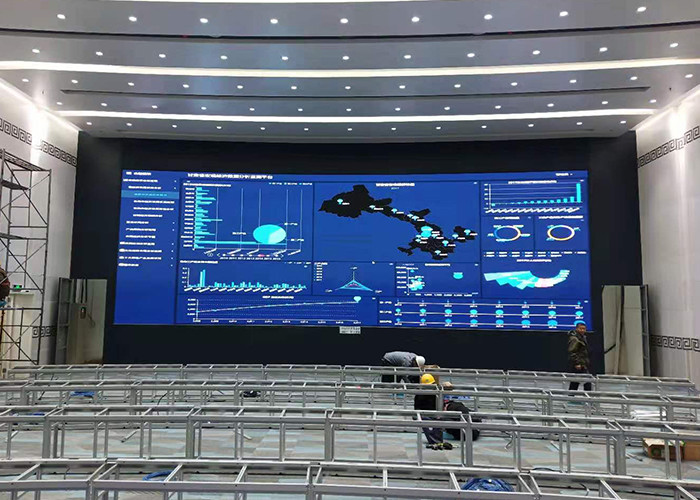 Full Color 16:9 Small Pitch LED Display P1.2 P1.5 P1.8 HD Cob Pantalla