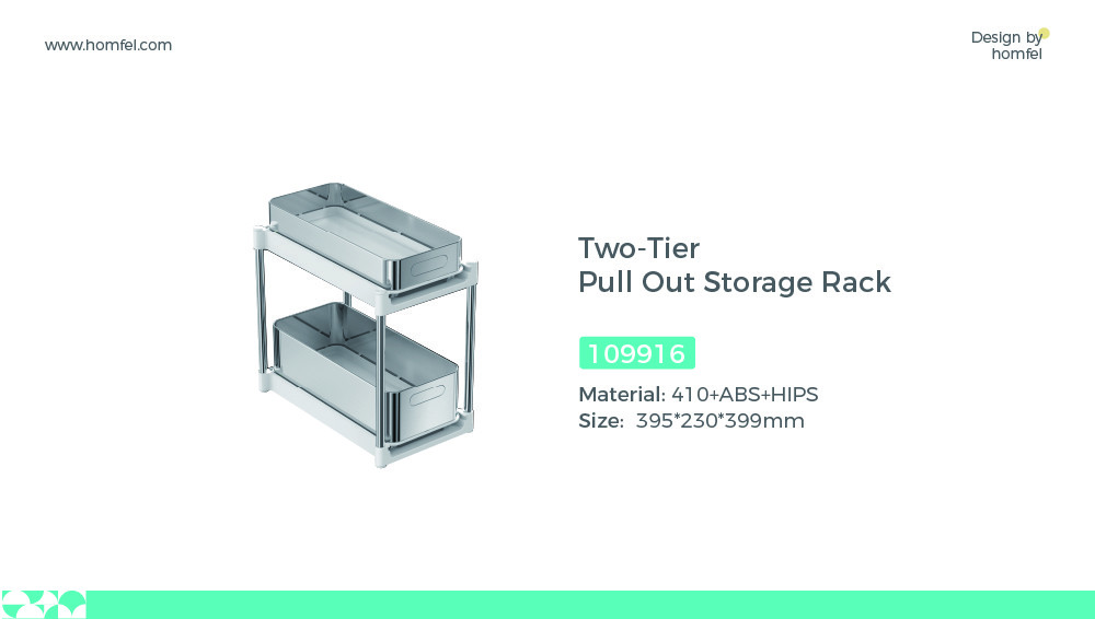 Efficiently Organize With Under Sink Organizer Standing Storage Rack