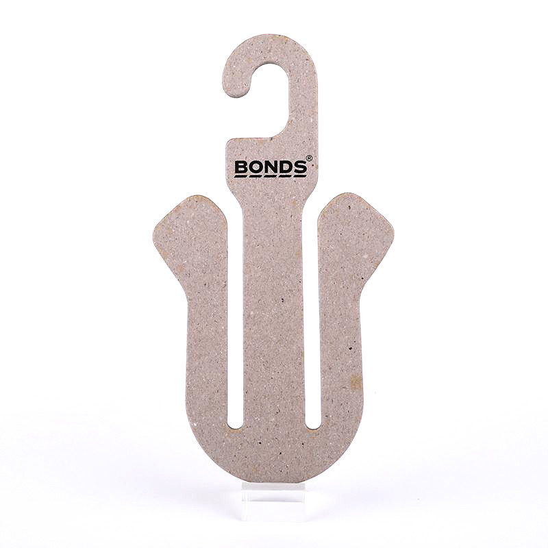 Printed Coat Cardboard Hangers Kraft 2MM Cardboard Clothes Hangers