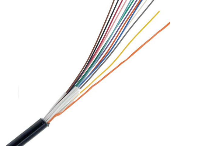 Outdoor armoured Singlemode Fiber Optic Cable 12 core optical fiber cable for network
