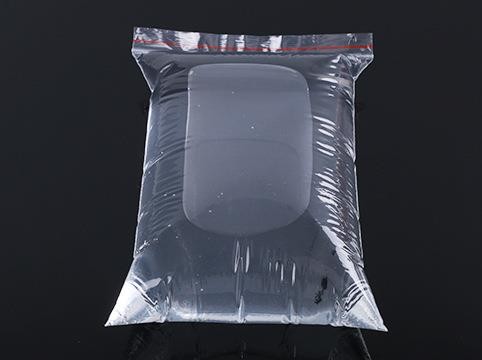 various sizes poly zip top reclosable ziplock bags zipper pouches grip seal clear packing bags