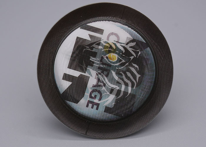 Two Reflective Effects 1.0Mm TPU Embossed Patch For Garments