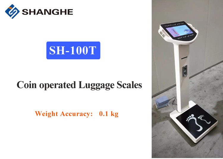 Coin Operated Airport Luggage Scale Sh-100t Body Fat Analysis