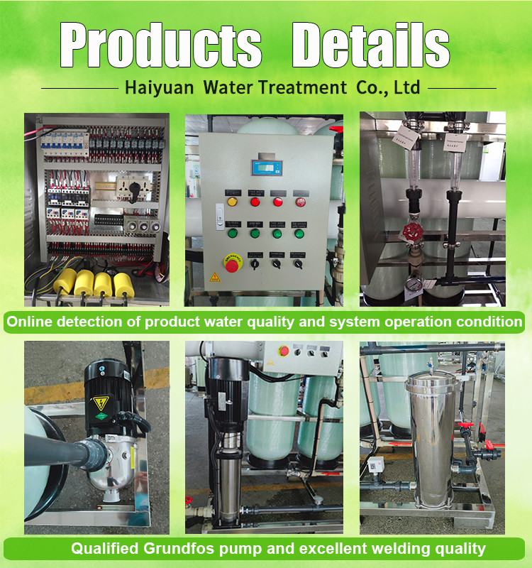 Small Water Treatment Plant Reverse Osmosis System With Cover
