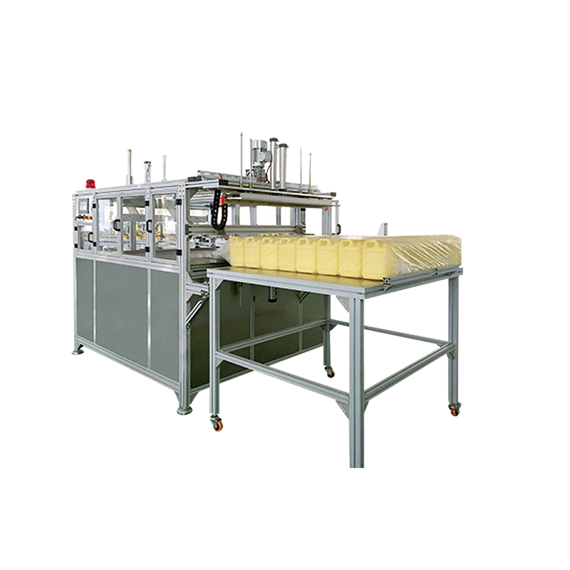 HDPE Plastic Barrel Bagging Packing Machine Shampoo Bottle Full Automatic 380V