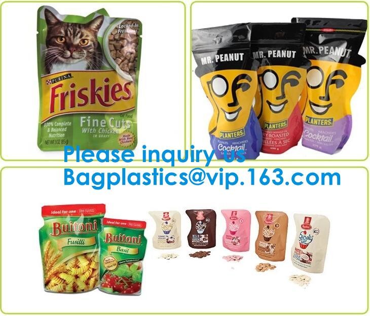 High Barrier Silver Packaging Bags,Aluminum Foil Stand Up Pouch With Spout For Baby Food Packaging Bagease, Bagplastics