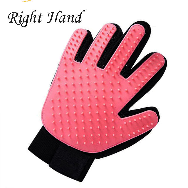 Small Middle Large Pet Hair Remover Mitt Deshedding Dog Grooming Gloves For Bathing