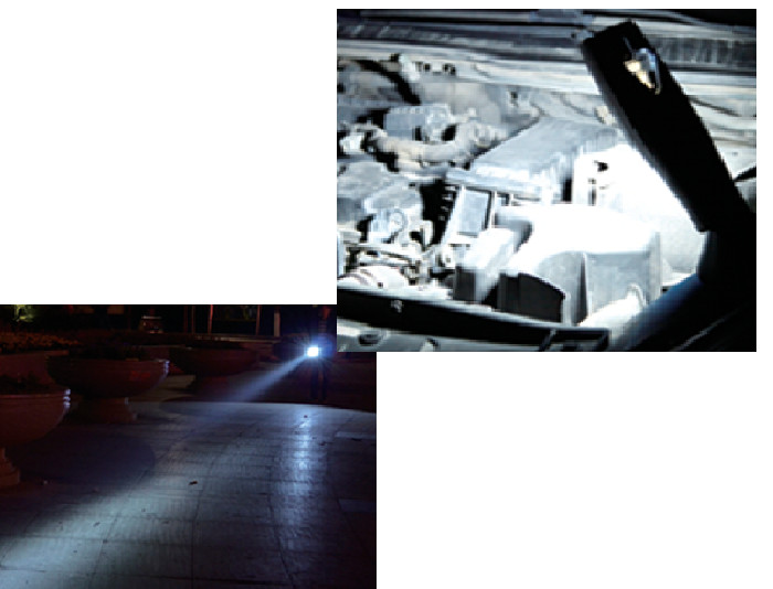 Dimmable Magnetic Battery LED Work Light With DC Charging Connector 440g