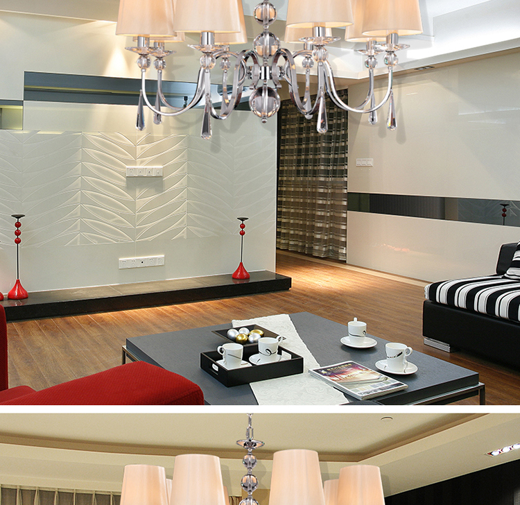 Modern metal chandelier for Living room Living room lighting（WH-MC-03)
