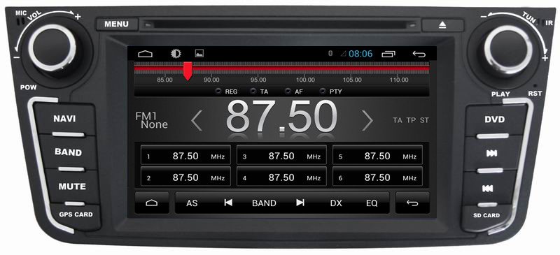 Ouchuangbo car raadio dvd for Geely EX7 with 1080P HD video decode playing android 6.0
