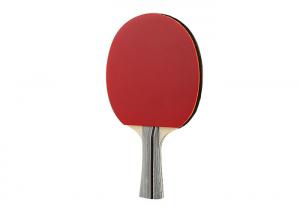 China 7 Layers Poplar wood Table Tennis Bats Skid Resistance Handle Rubber Stable Attack on sale