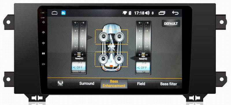 Ouchuangbo car stereo navigation radio for MG 6 support BT MP3 mirror link android 8.1 OS 4+64
