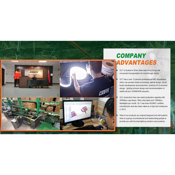 Lightweight LED Mining Lamps Offering Comfortable Fit and High Intensity Lighting for Extended Mining Shifts and Tasks