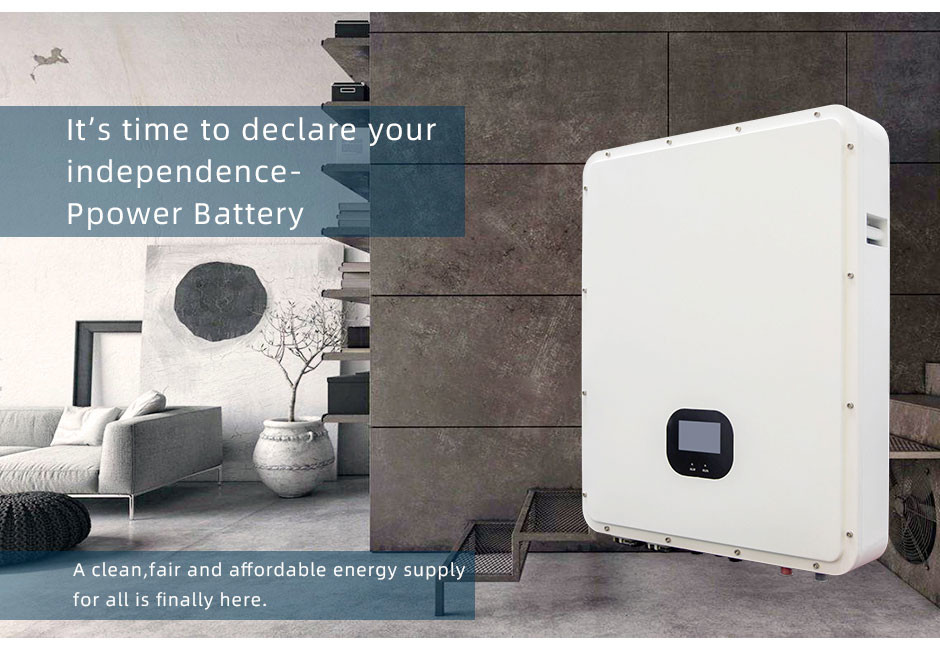 OEM ODM LiFePO4 lithium battery Customized IP65 48V Wall-mounted Solar Home Household lithium battery packs