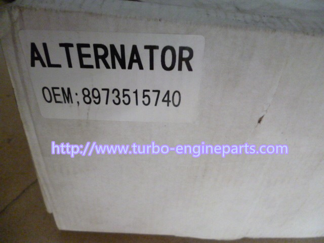 Durable High Performance Alternator , Diesel Generator Alternator 8973515740