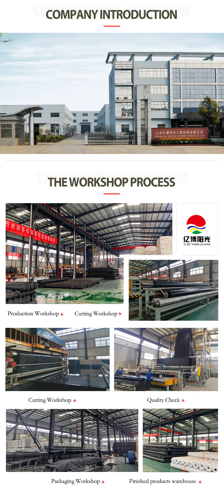 Smooth Surface Aquaculture Geomembrane Tank for Artificial Lake Liner in Office Building