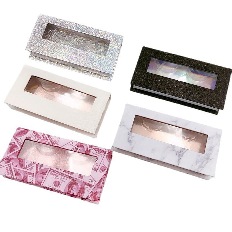 Rigid Cardboard Mink Eyelash Hair Product Packaging Gift Box
