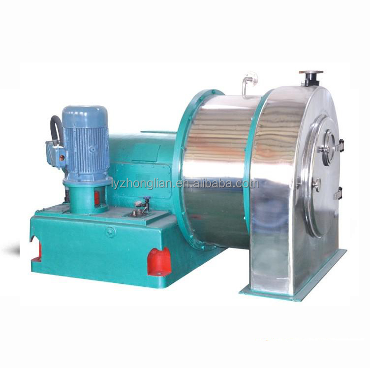 SS316l automatic continuous NaCl 2 single stage filter pusher centrifuge for salt