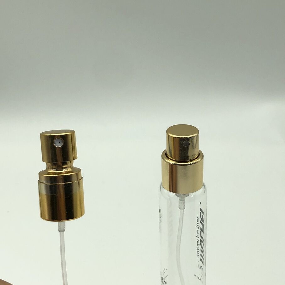 Elegant Perfume Bottle Pump with Fine Mist Spray - Perfect for Fragrance Application, Hair and Body Mist