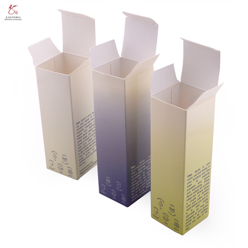 Flat-packed Paperboard Cosmetic Packaging Box | Folding Perfume Cardboard Box