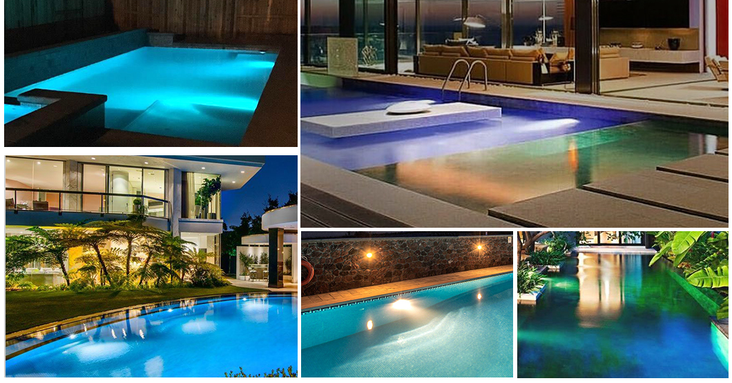 PAR56 3700lm 35W LED IP68 SS316L LED Swimming Pool Light