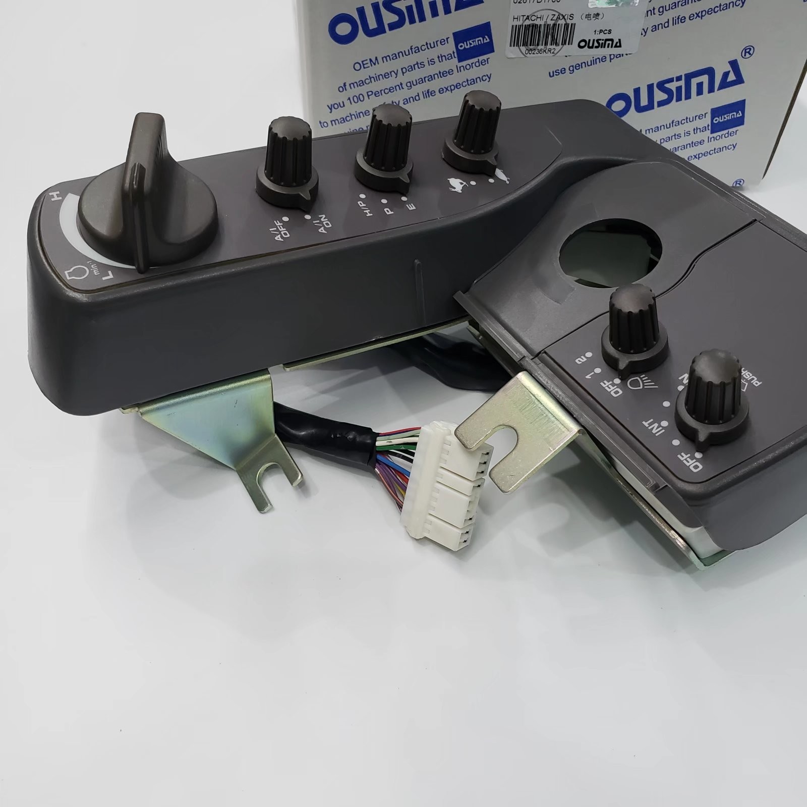 OUSIMA Air Conditionner Control Panel Switch Box 4631128 02617D1706 For Hitachi Excavator
