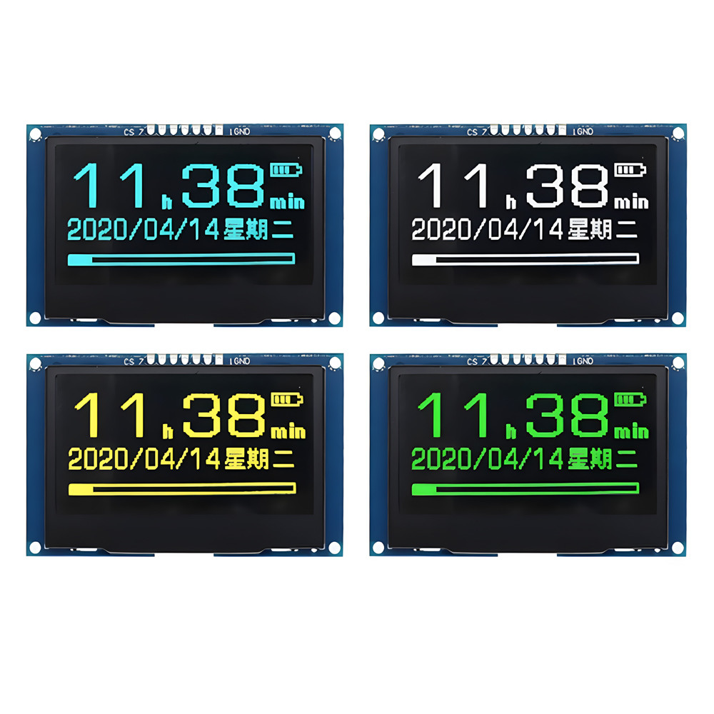2.42-inch 7-pin SPI Interface OLED Control Board SSD1309/SPD0301 Driver IC