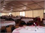 Large Buffet Waterproof Party Tents For Hire 10X30 Temporary Aluminium Frame