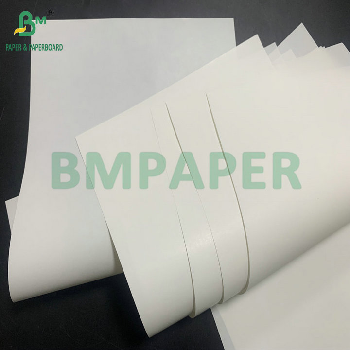 65gsm 70gsm Water Resistant Wet Strength Single Coated Glossy Paper For Beer Bottle Label