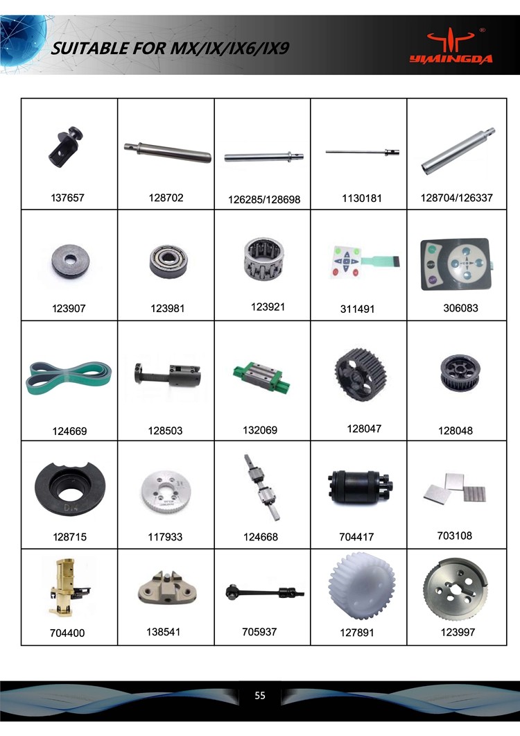Auto Cutter Parts Male Cylindrical Thrust Part No 109068 For VT7000 1000h #3B Parts