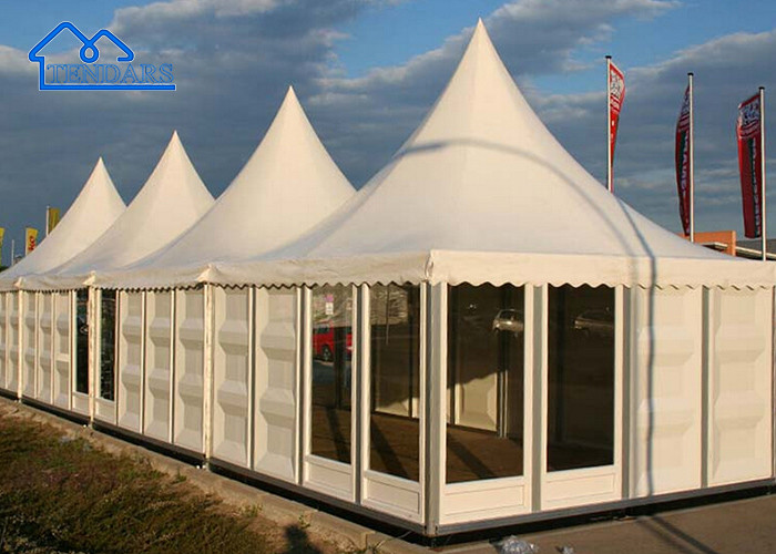 Aluminum White Pvc Large Pagoda Tents Outdoor Event Party Wedding Tent Canopy