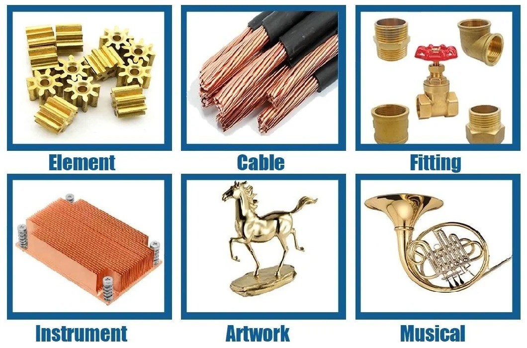 Nickel Plated Copper Sheet Foil Brass Flat Uns C10500 C10400