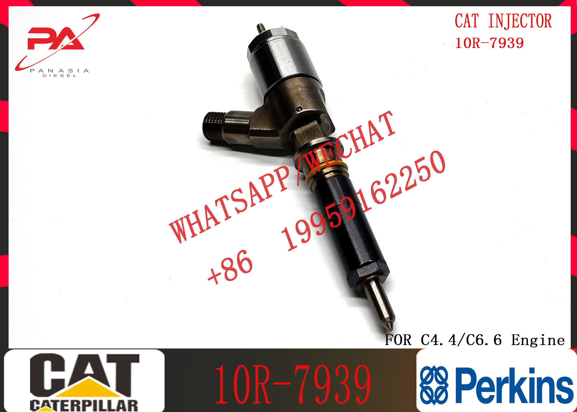 Common Rial Injector 320-0688 10R-7939 2645A748 2645A746 2645A749 2645A747 for C6.6 Engine