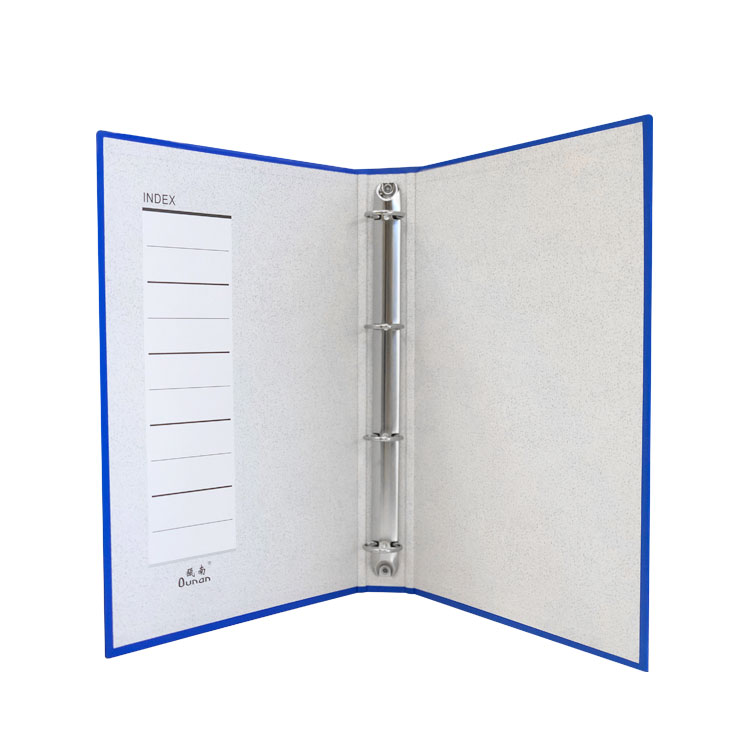 Custom Processing A4 Certificate Paper Folders for School in Black and Blue Design
