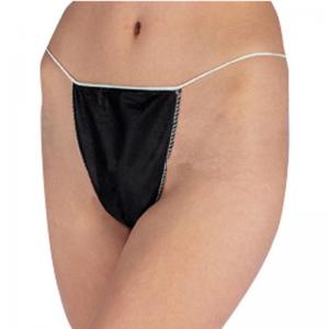 China Non Woven Women Disposable Thongs For Spray Tanning 25gsm 30gsm 35gsm on sale