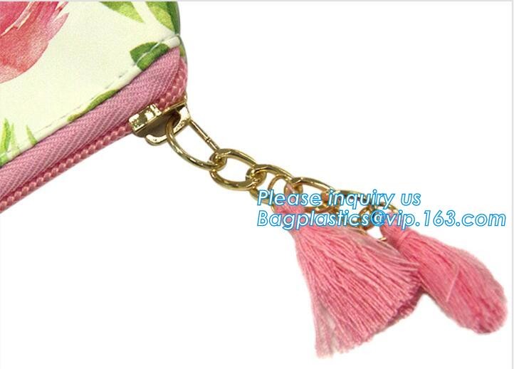 Professional Cosmetic Bag Canvas Zipper Pouch Wholesale, Private Label Makeup Bag, Canvas Bag with Zipper bagplastics