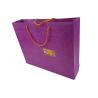 Buy cheap Custom Logo Gold Hot Stamping Purple Color Printing 300G Matte Art Paper from wholesalers