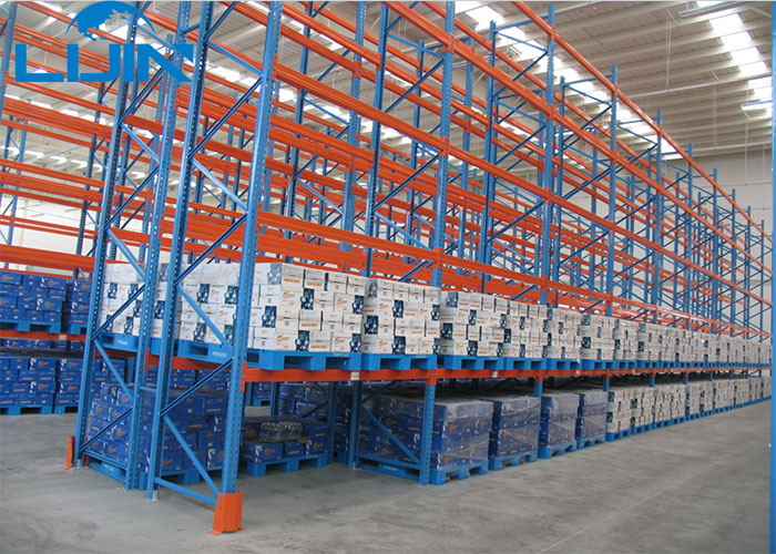 Workshop Pallet Racking Systems , Bridge Type Heavy Duty Storage Shelves