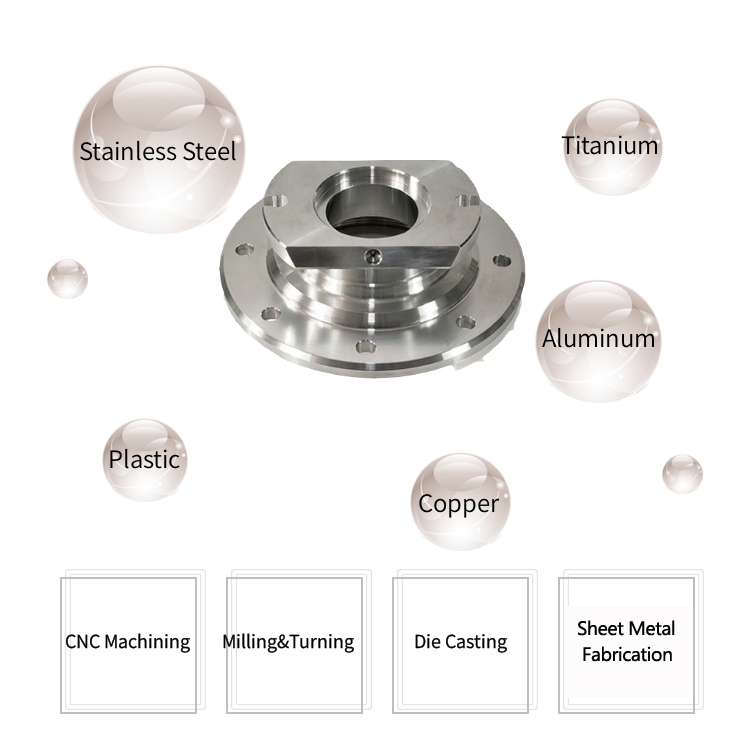 OEM Machining Encoder Shaft Knuckle ISO2768FH CNC Stainless Steel Parts