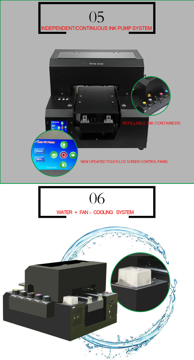 Automatic Mobile Phone Case Printing Machine TPU Plastic PVC Card Acrylic Board