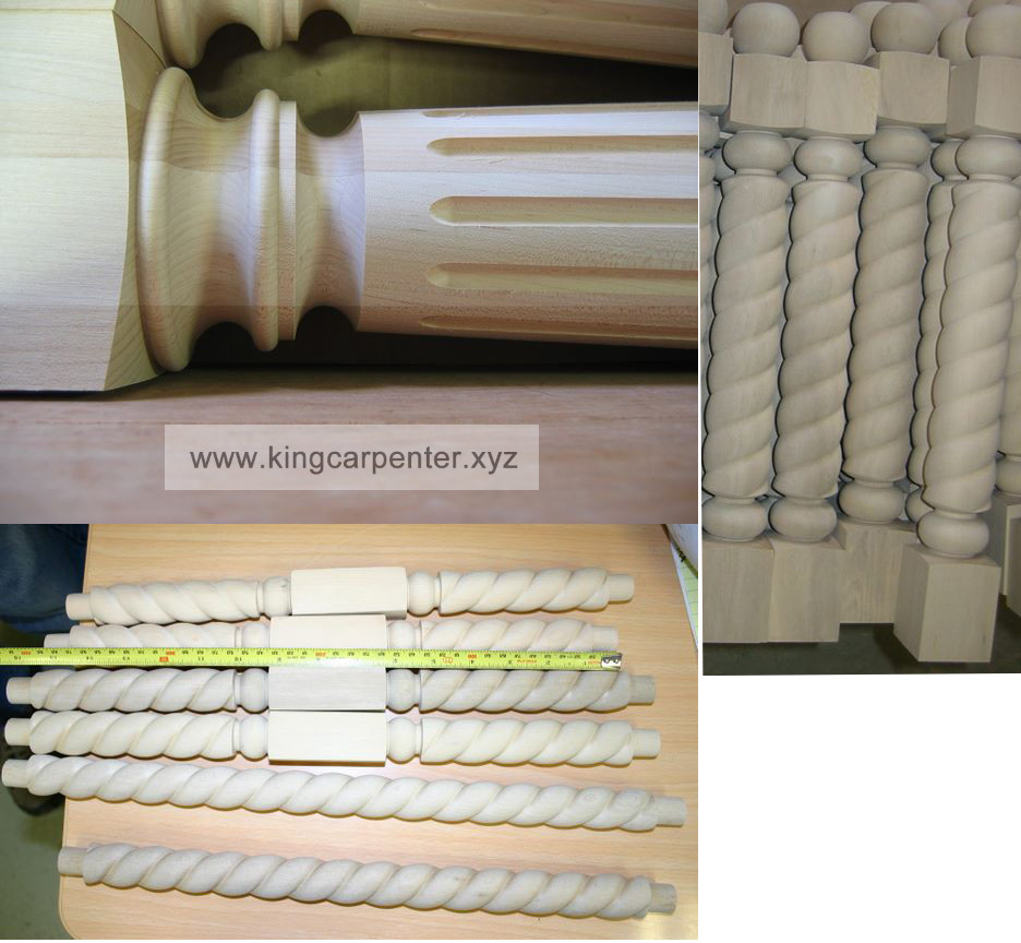 CNC wood turning lathe max. working dimeter 300mm