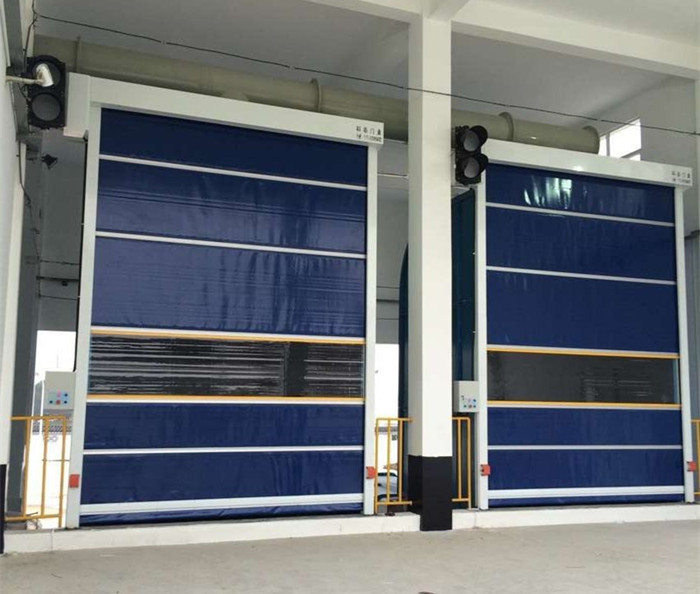 PVC High Speed Door With Frequency Conversion Motor For Clean Room Anti Dust Of Factory