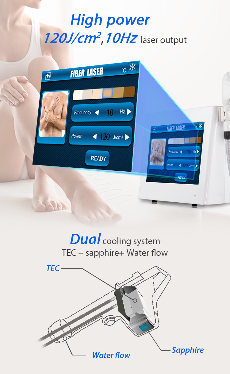50 Million Shots 1200W Hair Removal Laser Machine 25kg Weight