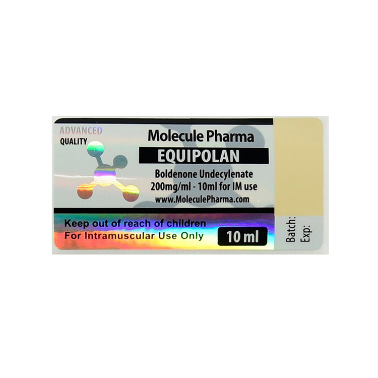 Strong Adhesive Sticky 30x65mm Glass Vial Labels Weatherproof